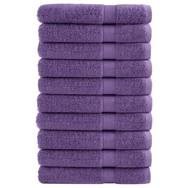 Gossi prosoape premium solund 10 buc. violet 100x200 cm 600 gsm