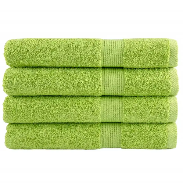 Gossi prosoape premium solund 4 buc. verde mar 100x200 cm 600 gsm