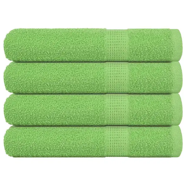 Gossi prosoape sauna 4 buc verde mar 80x200 cm 360 g/m2 100% bumbac