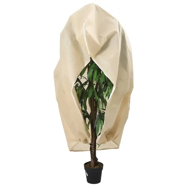 Gossi protectie de fleece plante, cu fermoar, 70 g/m2, 3,14x2,5 m
