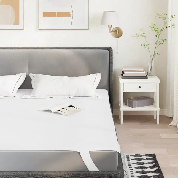 Gossi protectie de saltea, alb, 180x220 cm, impermeabila