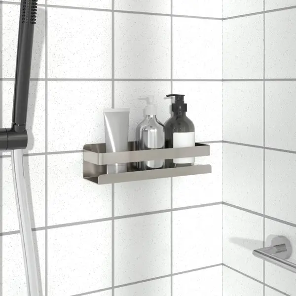 Gossi raft de dus, 23x6,5x6 cm, otel inoxidabil 304 periat