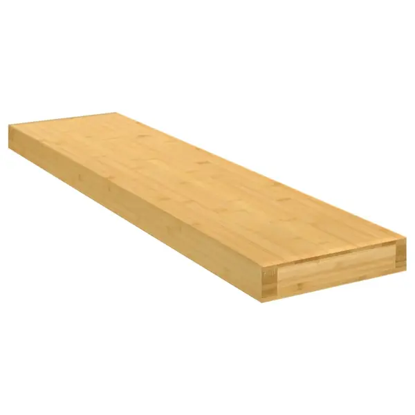 Gossi raft de perete, 80x20x4 cm, bambus
