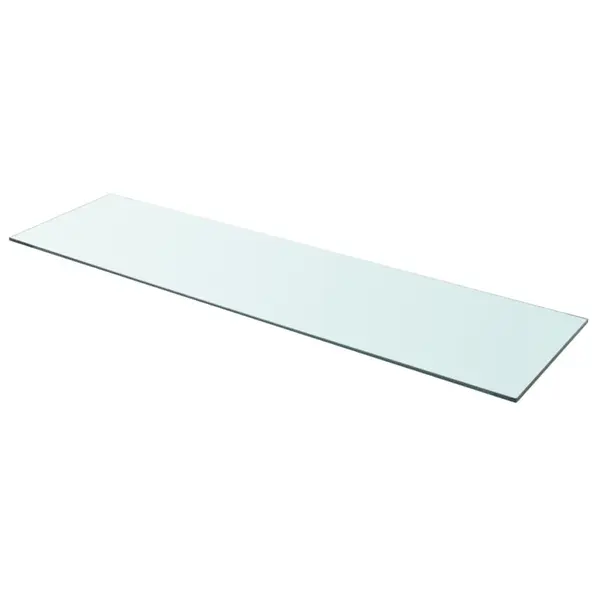 Gossi raft din sticla transparenta, 110 x 30 cm