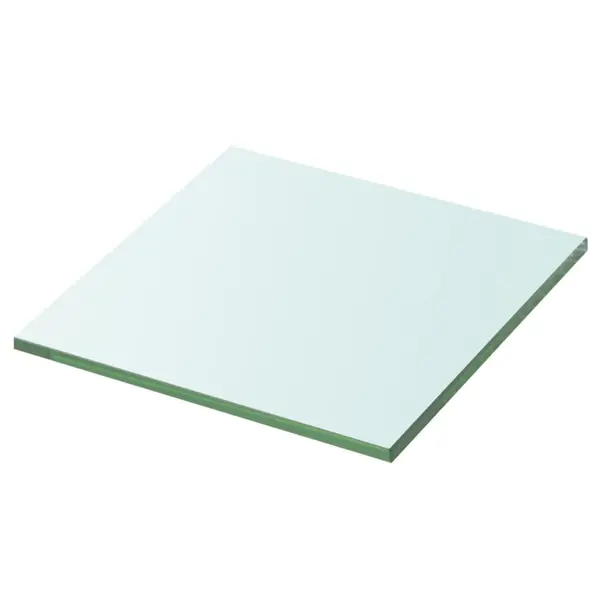 Gossi raft din sticla transparenta, 30 x 30 cm