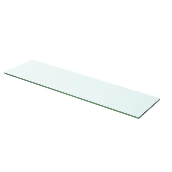 Gossi raft din sticla transparenta, 60 x 12 cm