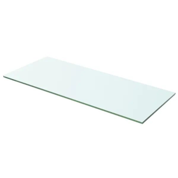 Gossi raft din sticla transparenta, 60 x 20 cm