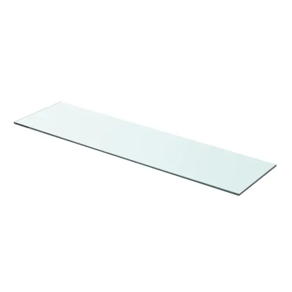 Gossi raft din sticla transparenta, 80 x 20 cm