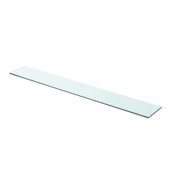 Gossi raft din sticla transparenta, 90 x 12 cm
