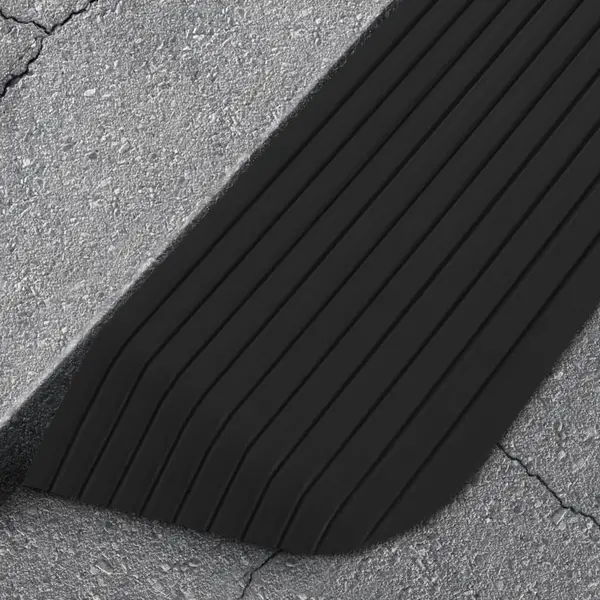 Gossi rampe tip prag, 2 buc.,110x32x3,8 cm, cauciuc