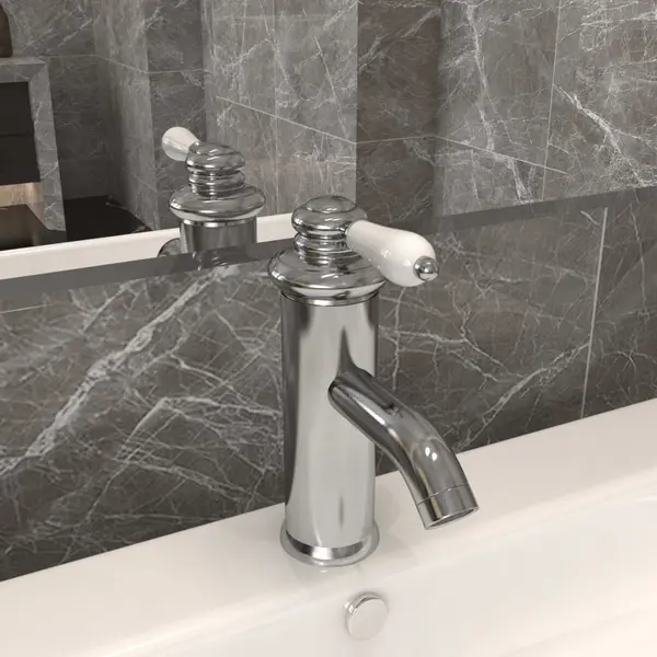 Gossi robinet chiuveta de baie, argintiu, 130x180 mm