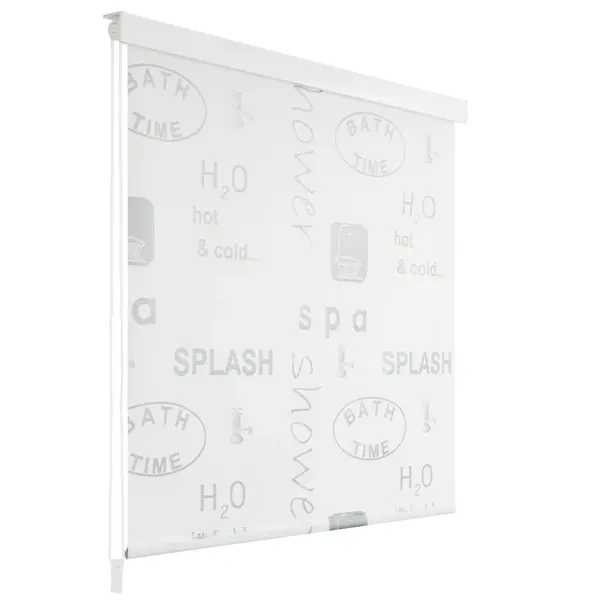 Gossi roleta perdea de dus 100x240 cm imprimeu splash