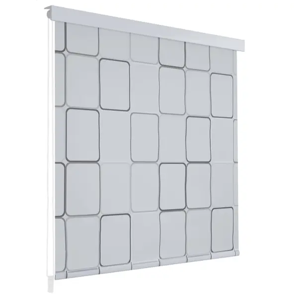 Gossi roleta perdea de dus 160x240 cm model patrate