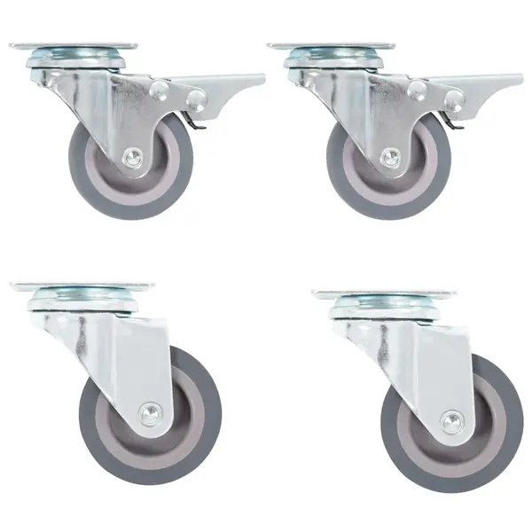 Gossi roti pivotante, 24 buc., 50 mm