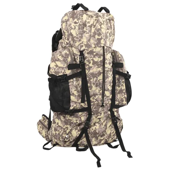 Gossi rucsac de drumetie, camuflaj maro camel, 100 l, tesatura oxford