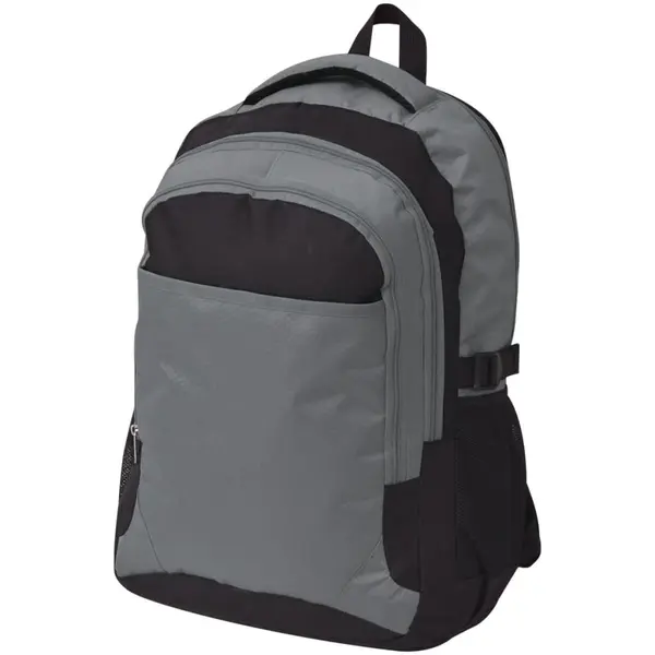 Gossi rucsac pentru scoala, 40 l, negru si gri
