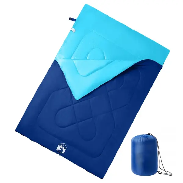 Gossi sac de dormit dublu cu perne de camping, adulti, 3-4 anotimpuri