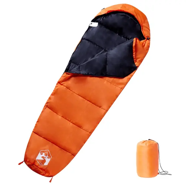 Gossi sac de dormit tip mumie pentru adulti de camping, 3 anotimpuri