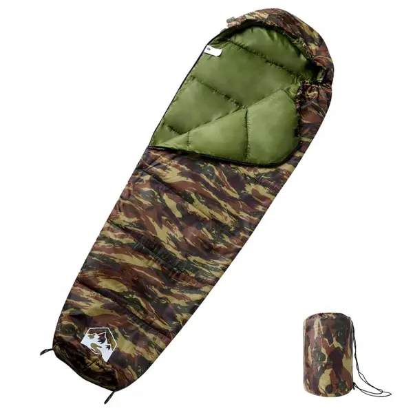 Gossi sac de dormit tip mumie pentru adulti de camping, 3 anotimpuri