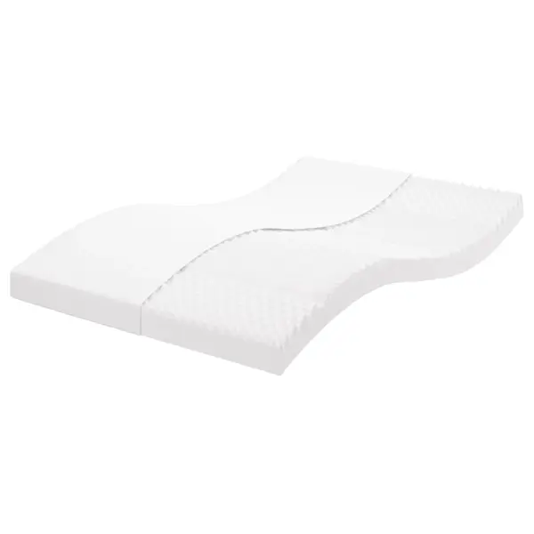 Gossi saltea din spuma, alb, 120x210 cm, 7 zone, duritate 20 ild