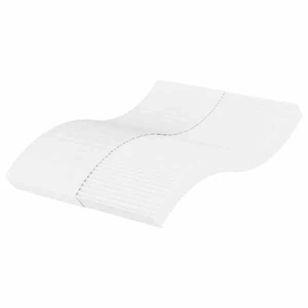 Gossi saltea din spuma, alb, 140x220 cm, duritate h2 h3