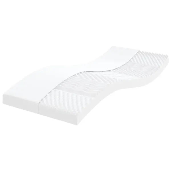 Gossi saltea din spuma, alb, 90x200 cm, duritate 7 zone 20 ild