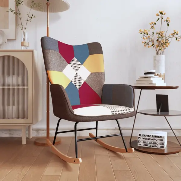 Gossi scaun balansoar, mozaic, material textil