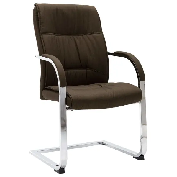 Gossi scaun de birou consola, maro, material textil