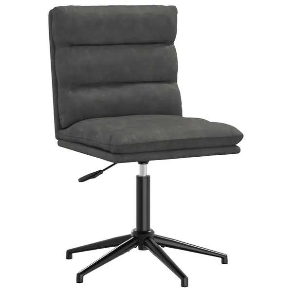 Gossi scaun de bucatarie, negru, piele ecologica
