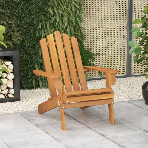 Gossi scaun de gradina adirondack, lemn masiv de acacia