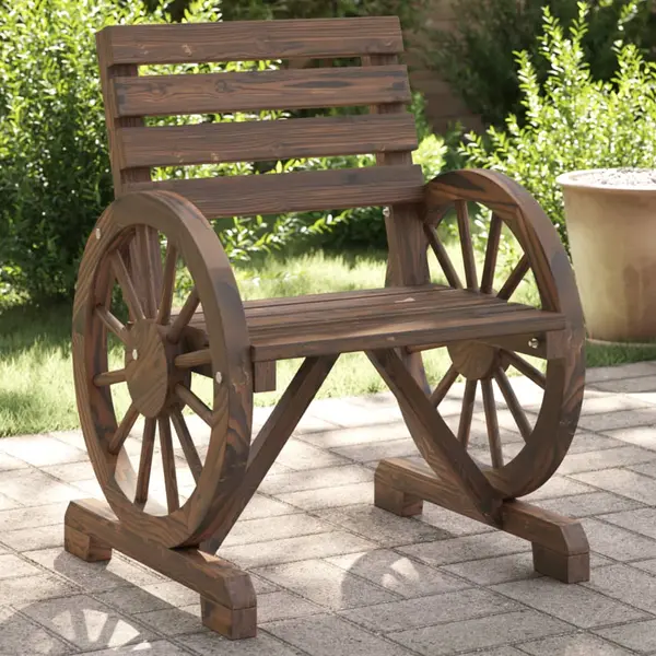 Gossi scaune de gradina, 2 buc., 58x58x78,5 cm, lemn masiv de brad