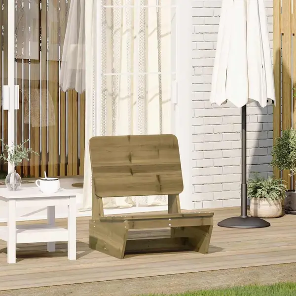 Gossi scaune de gradina, 60x64x70,5 cm, lemn de pin impregnat