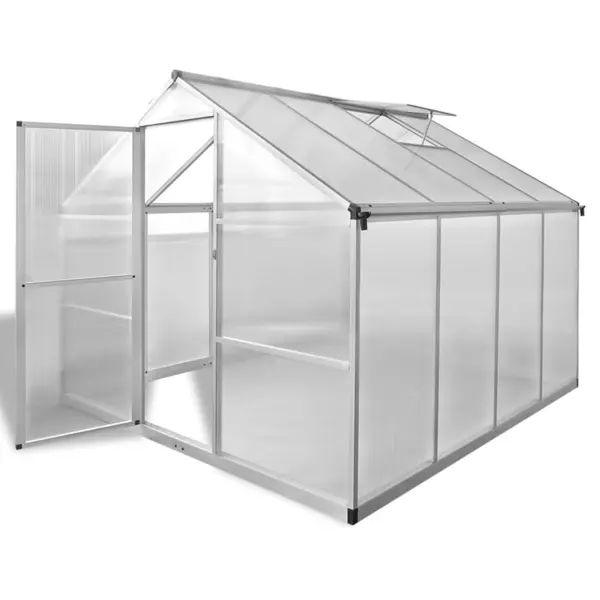 Gossi sera din aluminiu ranforsat cu cadru la baza, 6,05 m2