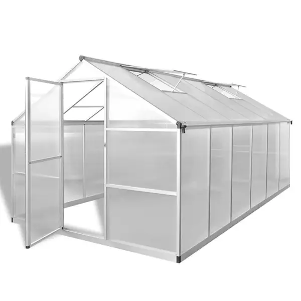 Gossi sera din aluminiu ranforsat cu cadru la baza, 9,025 m2