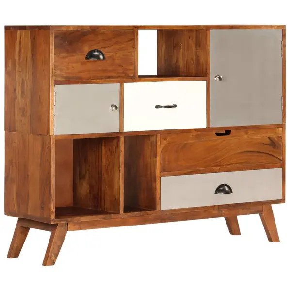 Gossi servanta, 115x35x86 cm, lemn masiv de acacia