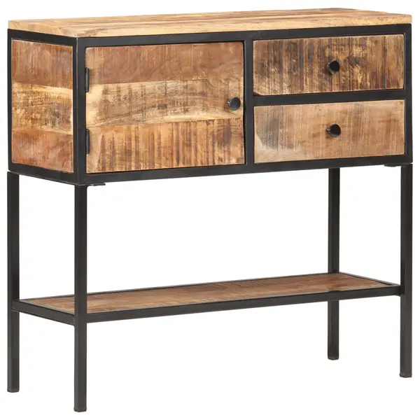 Gossi servanta, 85 x 30 x 80 cm, lemn de mango nefinisat