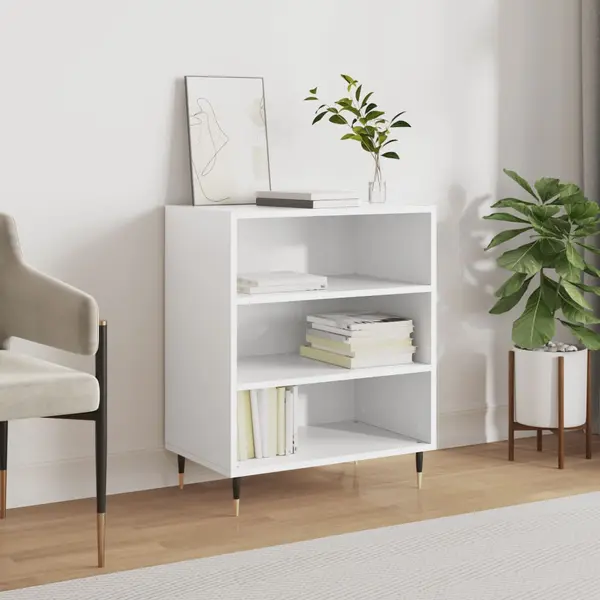 Gossi servanta, alb, 57x35x70 cm, lemn prelucrat