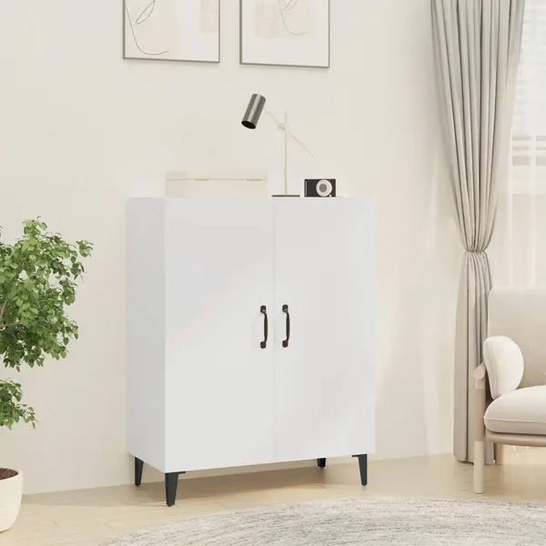 Gossi servanta, alb, 70x34x90 cm, lemn prelucrat