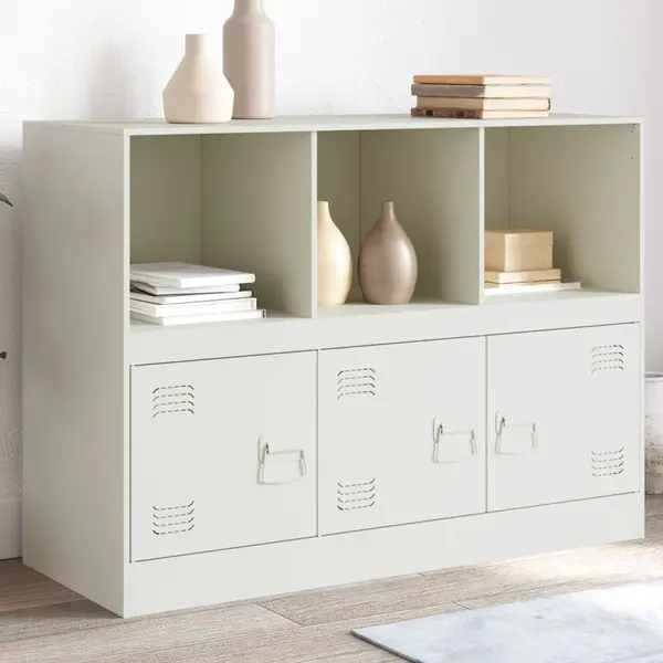 Gossi servanta, alb, 99x39x73 cm, otel