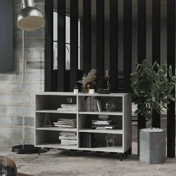 Gossi servanta, gri beton, 103,5x35x70 cm, pal