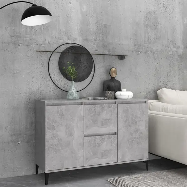 Gossi servanta, gri beton, 104x35x70 cm, pal