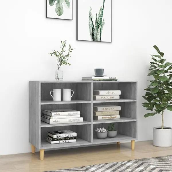 Gossi servanta, gri sonoma, 103,5x35x70 cm, lemn compozit