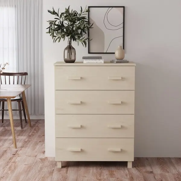 Gossi servanta „hamar”, maro miere, 79x40x103,5 cm, lemn masiv de pin