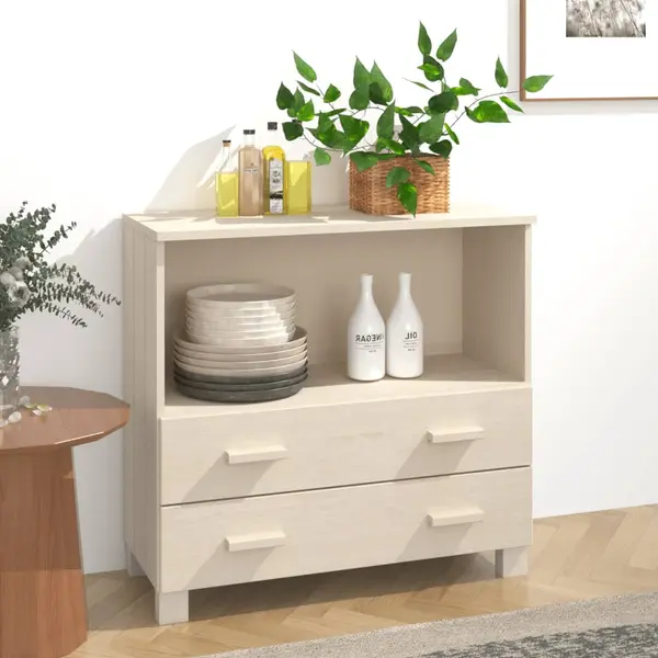 Gossi servanta „hamar”, maro miere, 85x35x80 cm, lemn masiv de pin