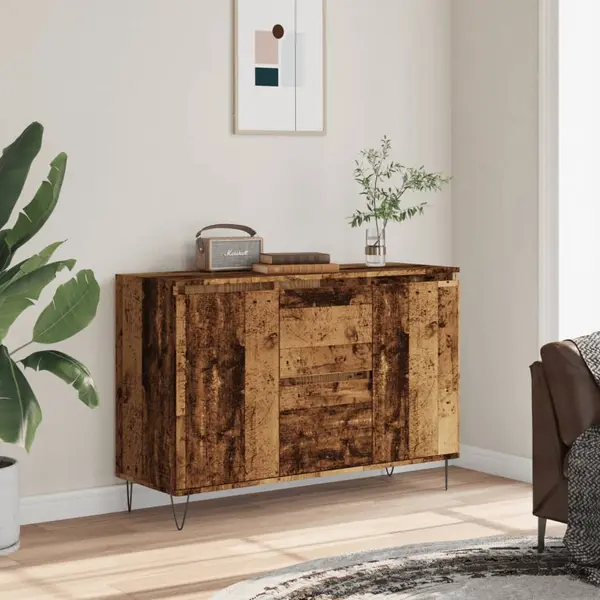 Gossi servanta, lemn vechi, 104x35x70 cm, lemn prelucrat