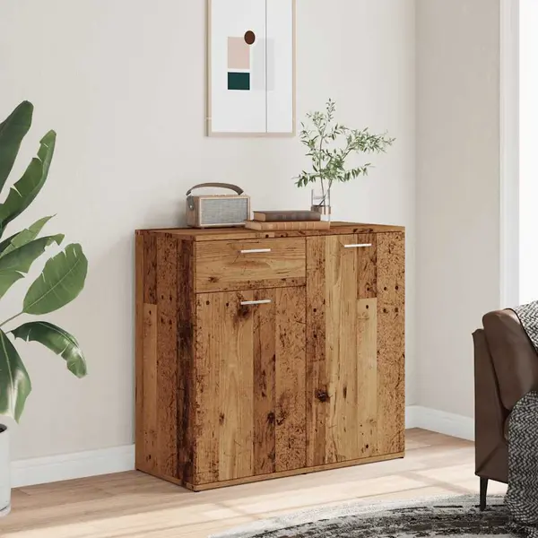 Gossi servanta, lemn vechi, 80x36 x75 cm, pal