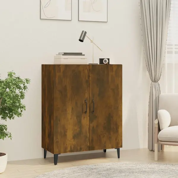 Gossi servanta, stejar fumuriu, 70x34x90 cm, lemn prelucrat