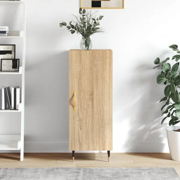 Gossi servanta, stejar sonoma, 34,5x34x90 cm, lemn compozit