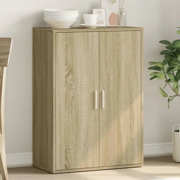 Gossi servanta, stejar sonoma, 60x31x84 cm, lemn compozit