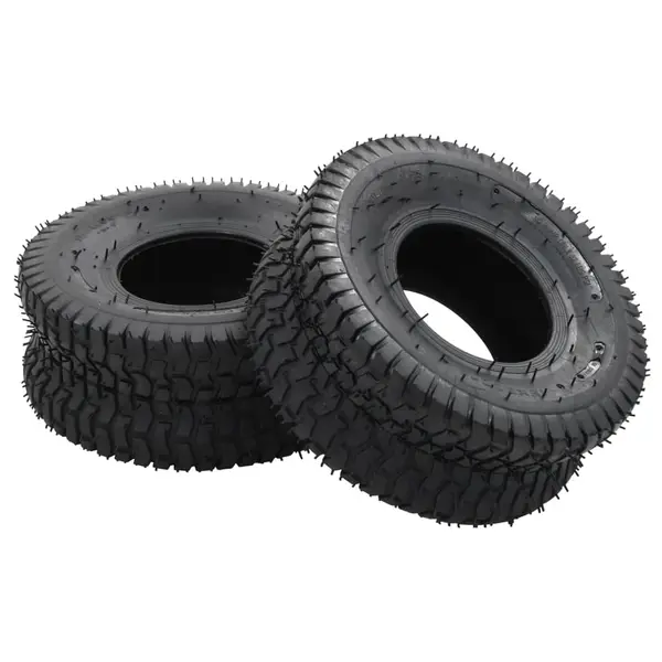 Gossi set anvelopa roaba & camera, 4 buc., 15x6.00-6 4pr, cauciuc